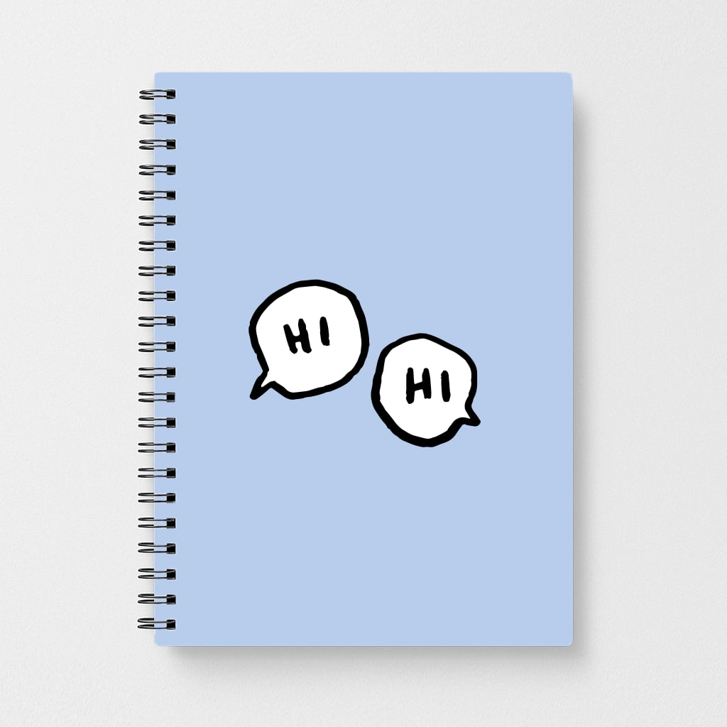 Hi Hi - Heart TV Notebook
