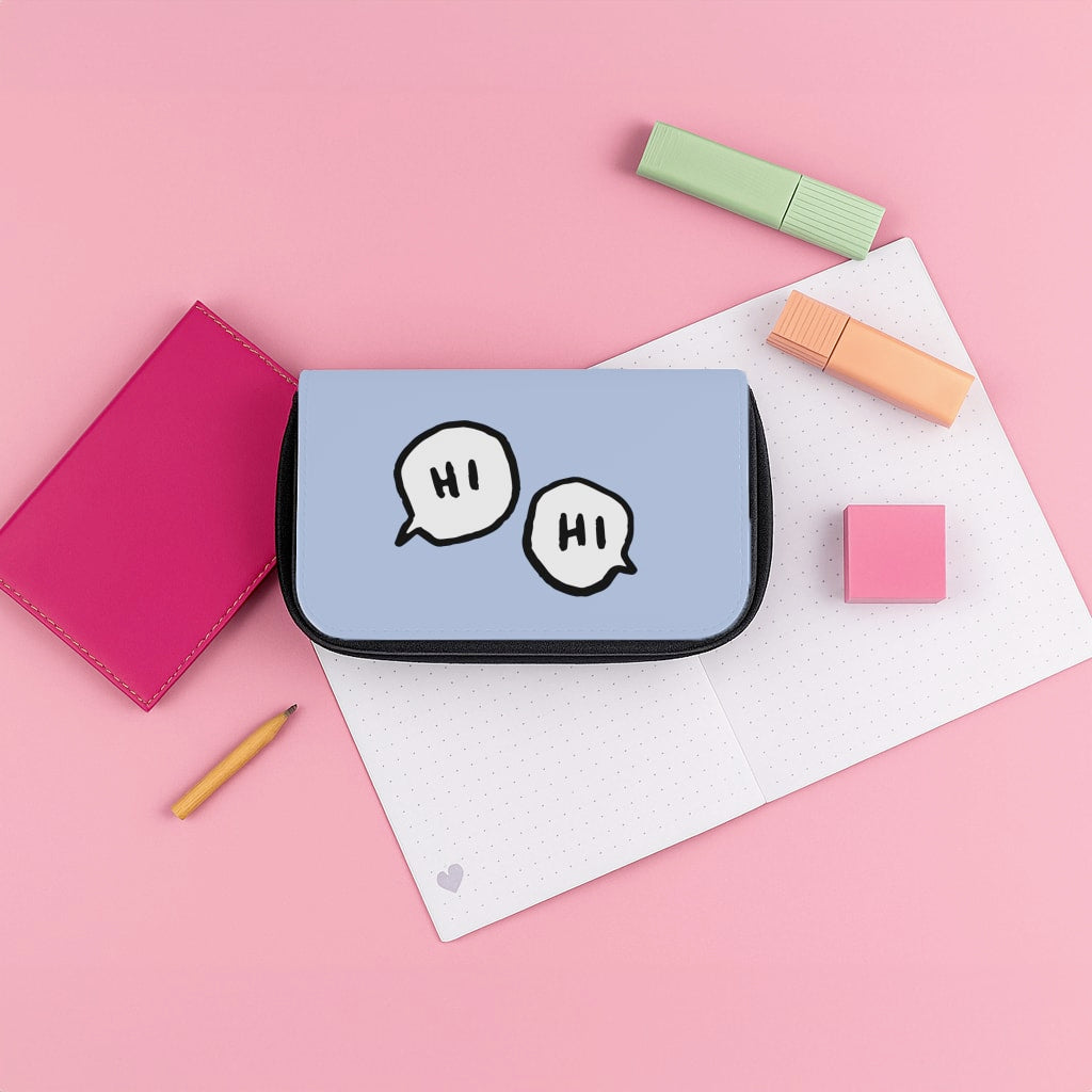 Hi Hi - Heart TV Pencil Case