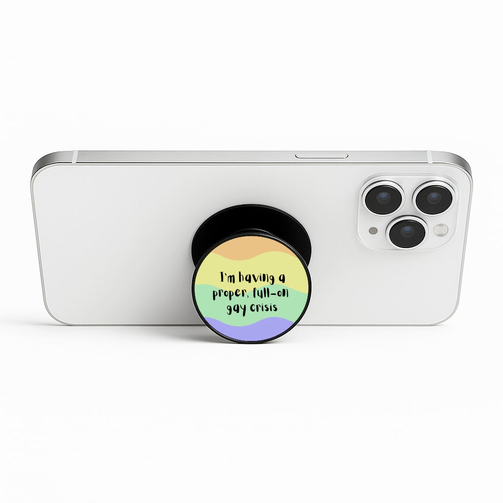 Gay Crisis - Heart TV Phone Stand