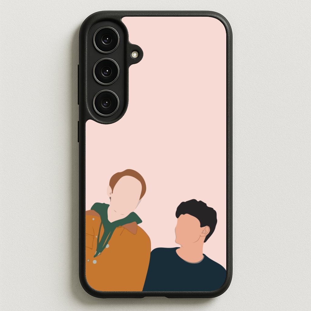 Nick And Charlie - Heart TV Phone Case for Galaxy S25FE