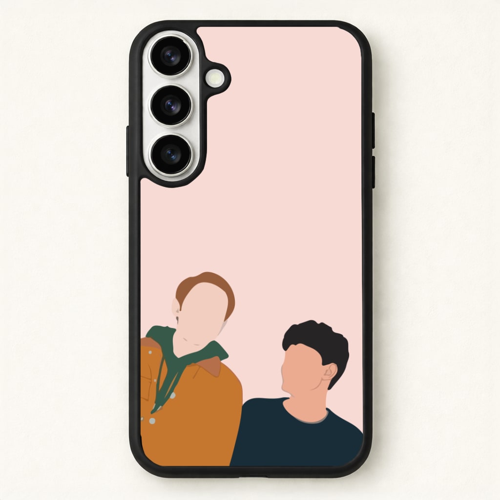 Nick And Charlie - Heart TV Phone Case for Galaxy S26 Plus