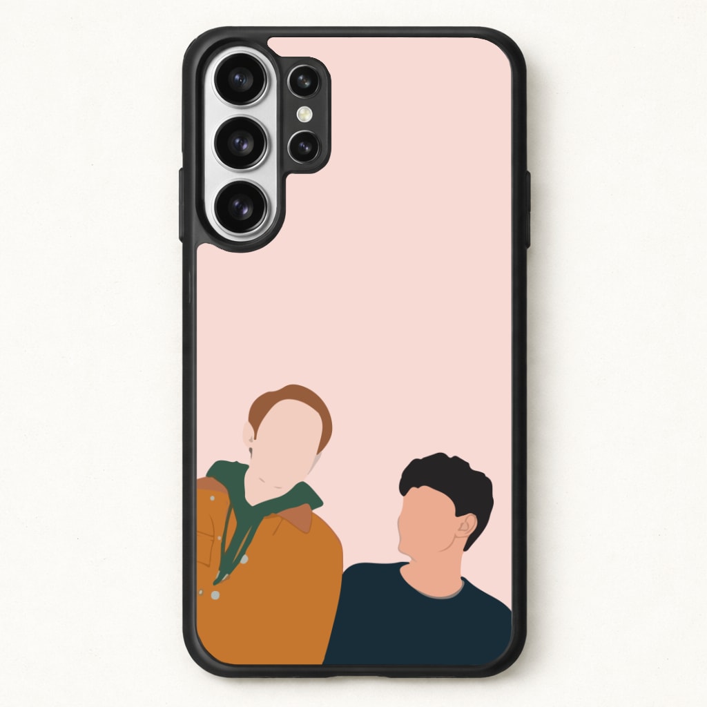 Nick And Charlie - Heart TV Phone Case for Galaxy S26 Ultra