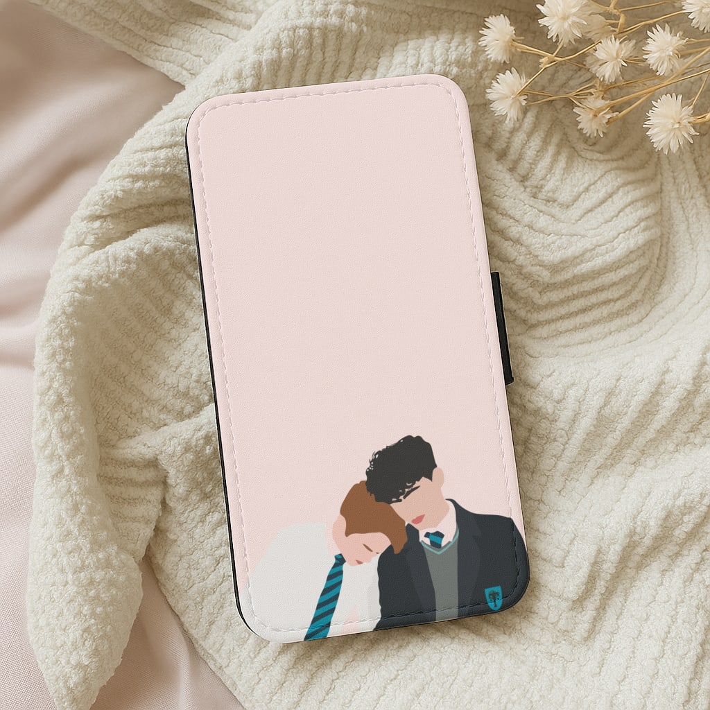 Nick And Charlie School Clothes - Heart TV Wallet Phone Case