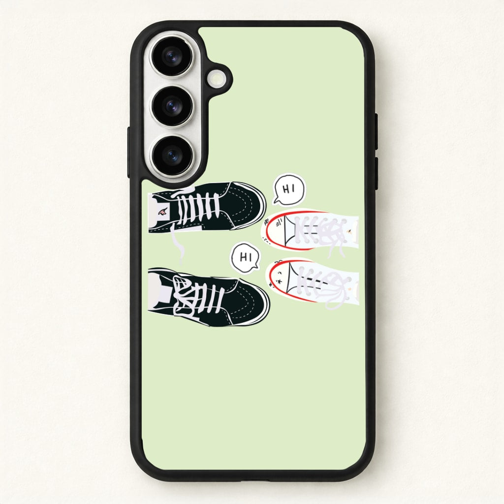 Hi - Heart TV Phone Case for Galaxy S26