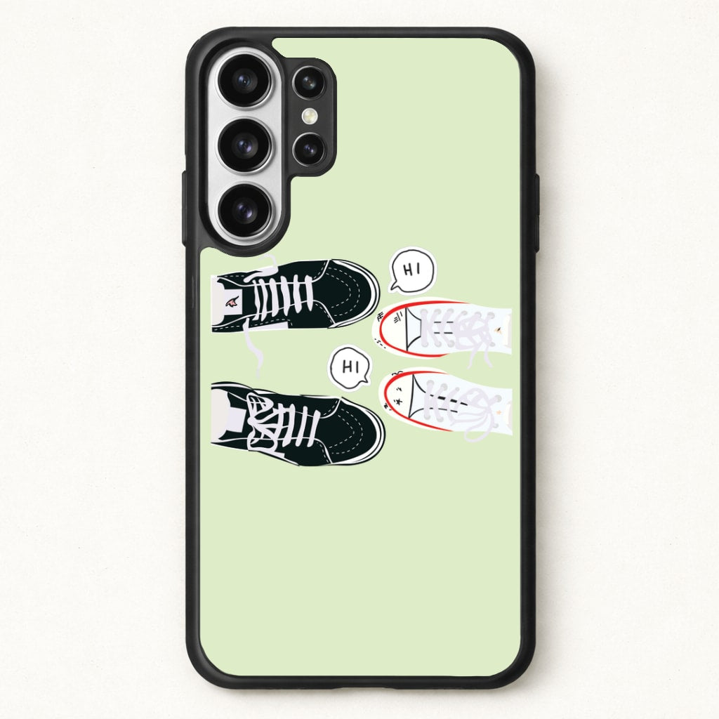 Hi - Heart TV Phone Case for Galaxy S26 Ultra