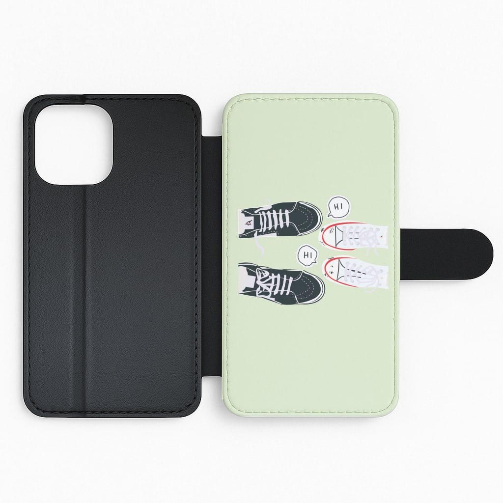 Hi - Heart TV Flip Phone Case