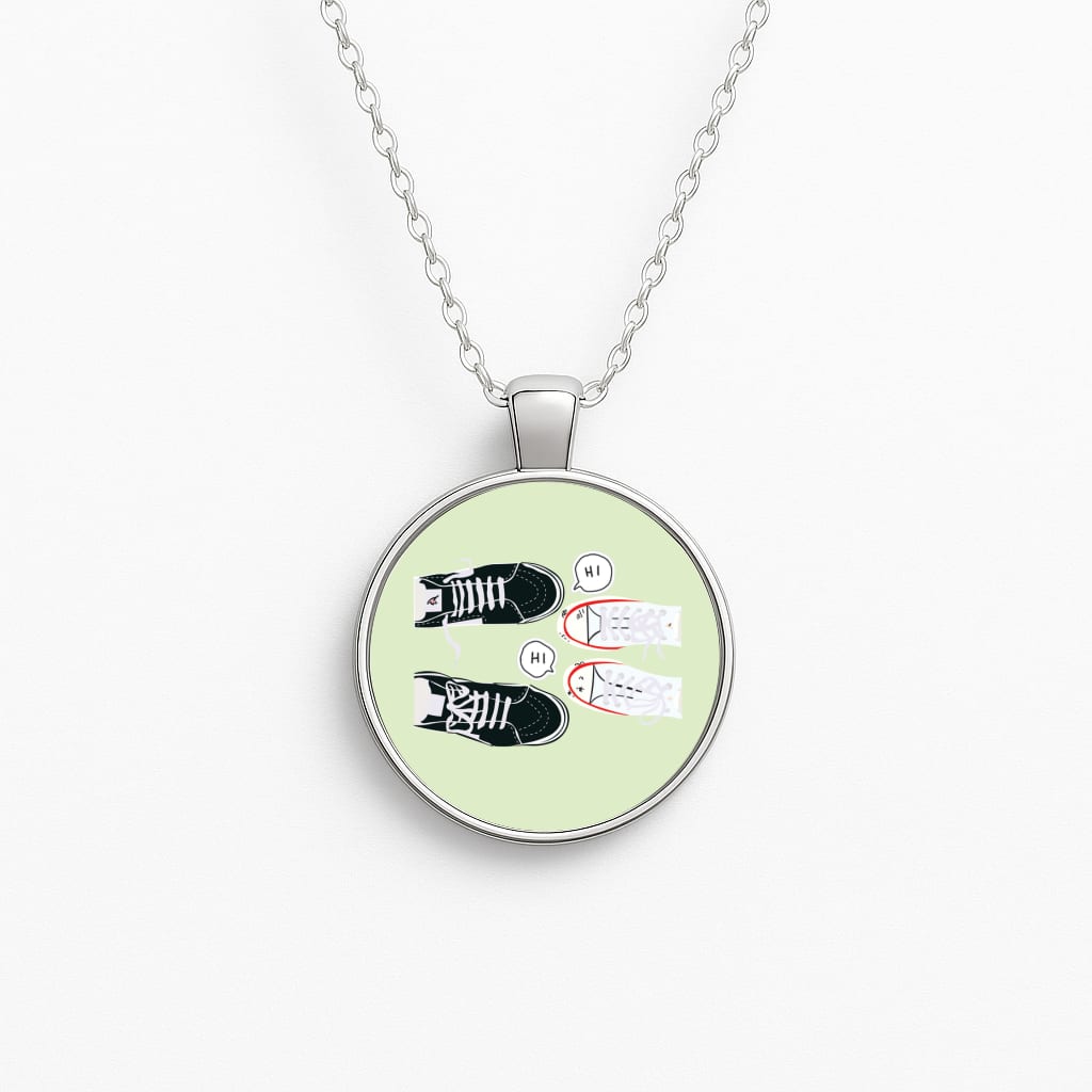 Hi - Heart TV Necklace