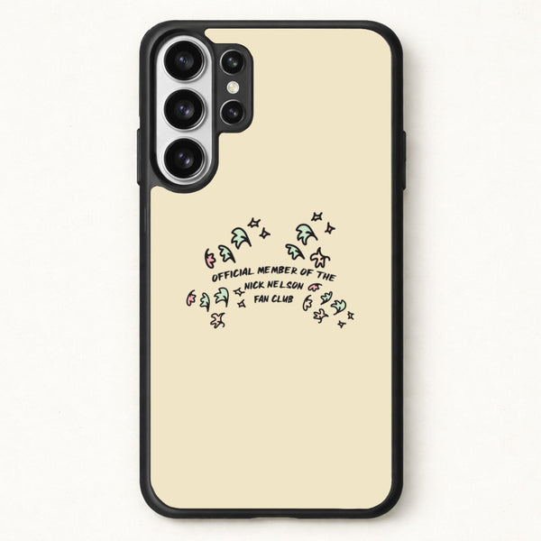 Official Member Of The Nick Nelson Fan Club - Heart TV Phone Case for Galaxy S26 Ultra