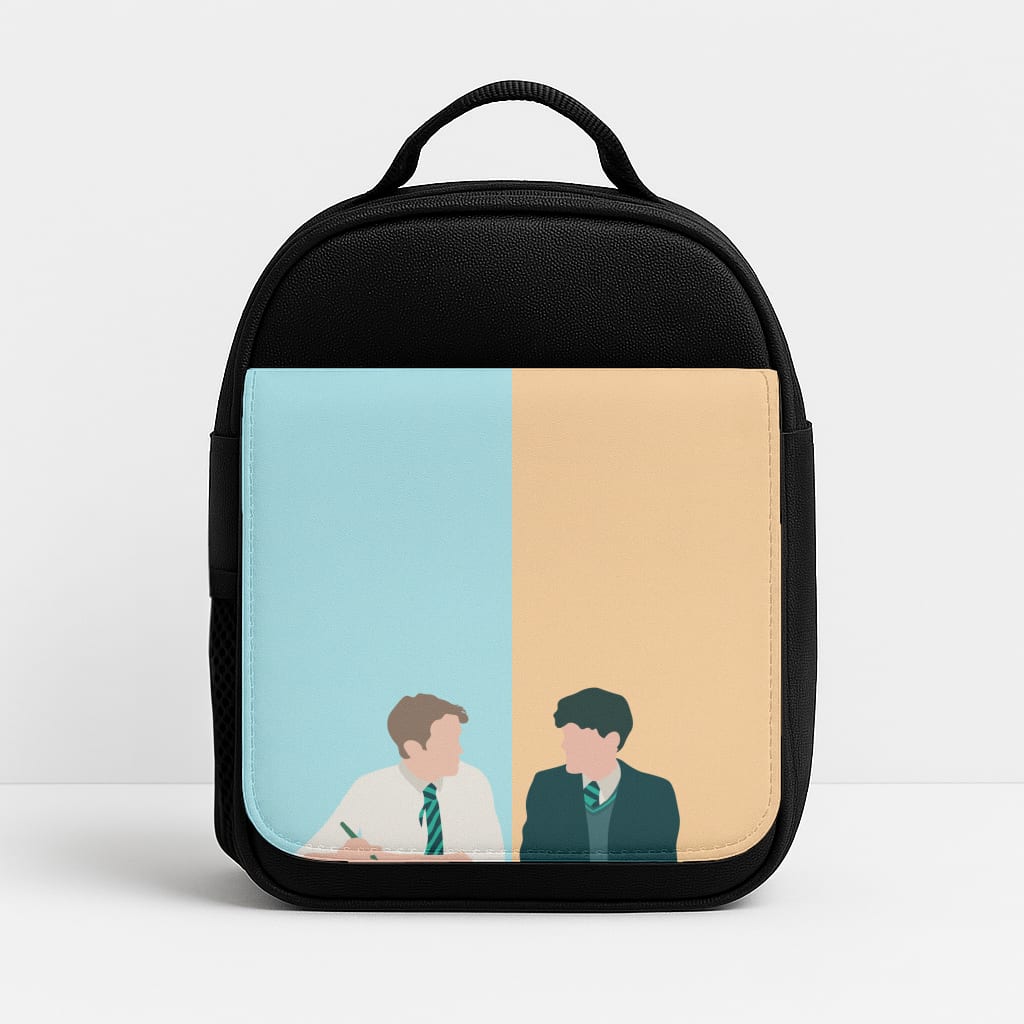 Blue And Yellow - Heart TV Lunchbox