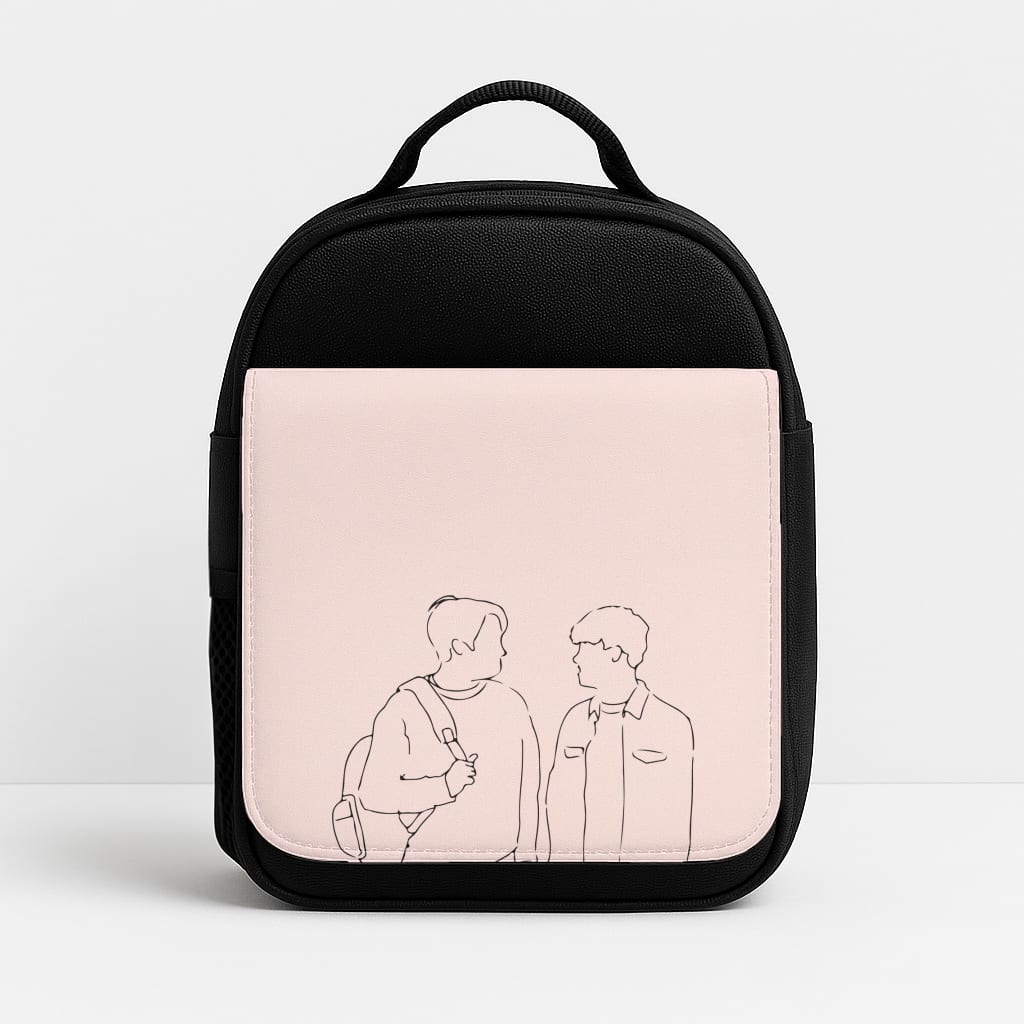 Outline - Heart TV Lunchbox