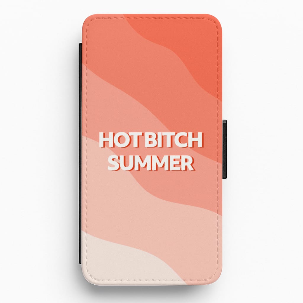 Hot Bitch Summer Flip / Wallet Phone Case