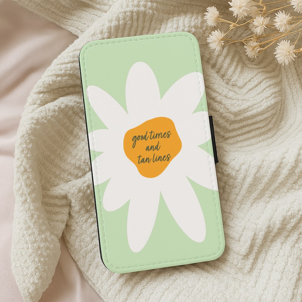 Good Times and Tan Lines Wallet Phone Case