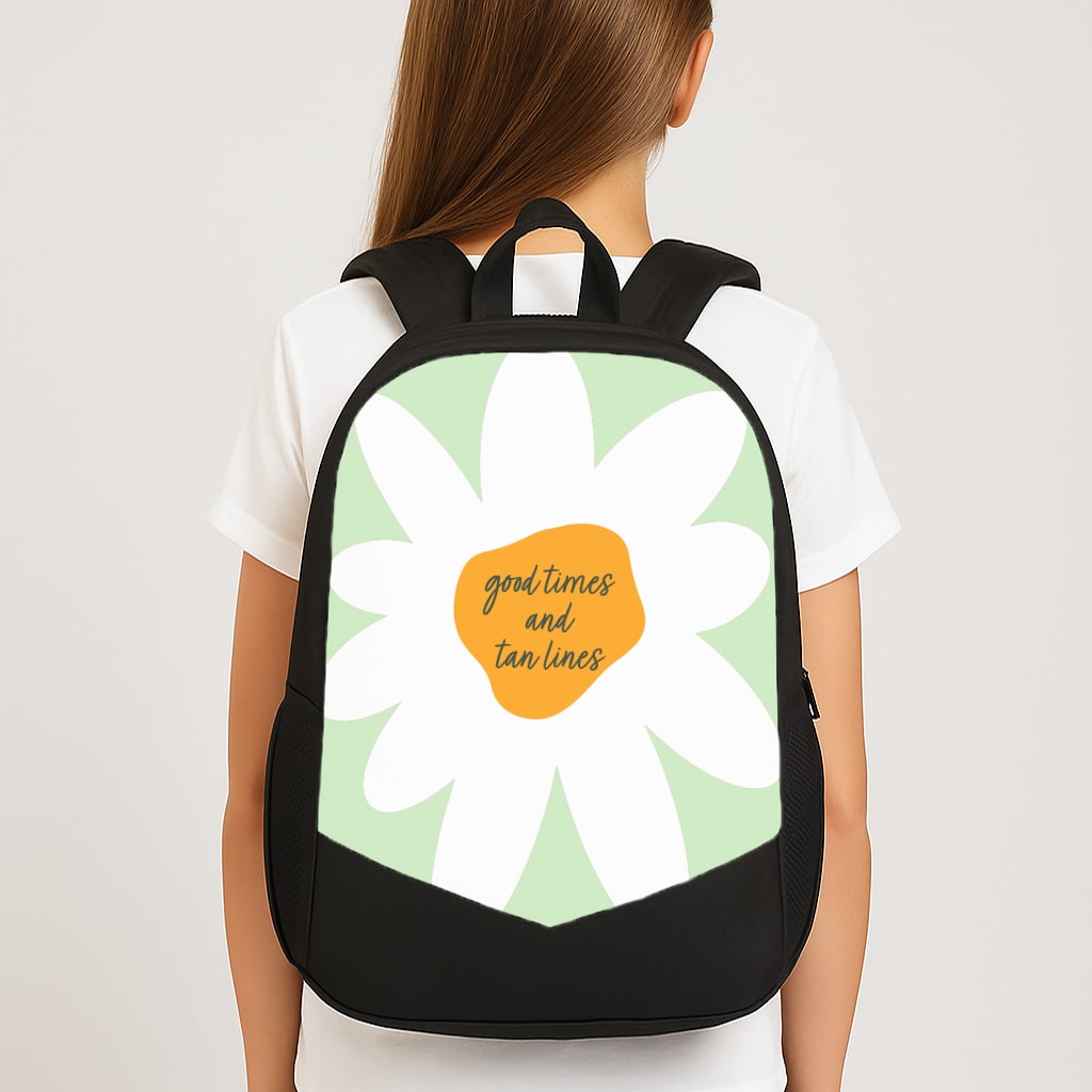 Good Times and Tan Lines Large School Bag