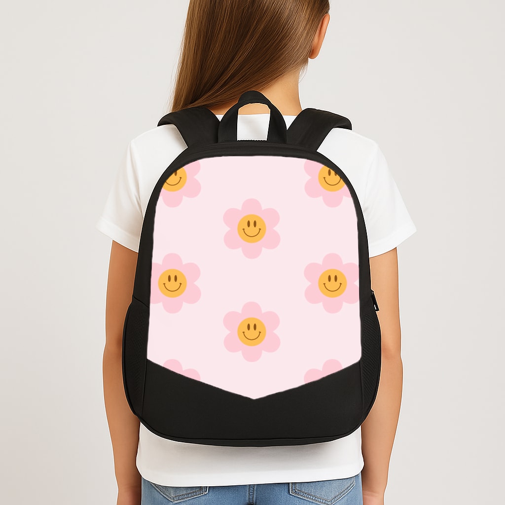 Flower Pattern - Hot Girl Summer School Bag