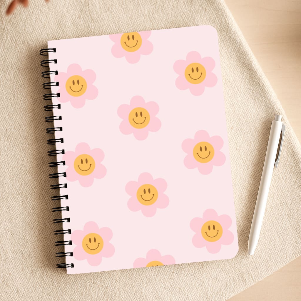 Flower Pattern - Hot Girl Summer Notepad