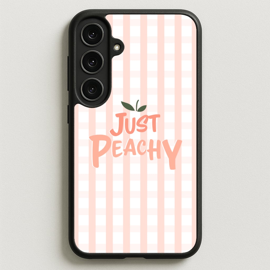 Just Peachy - Hot Girl Summer Phone Case for Galaxy S25FE