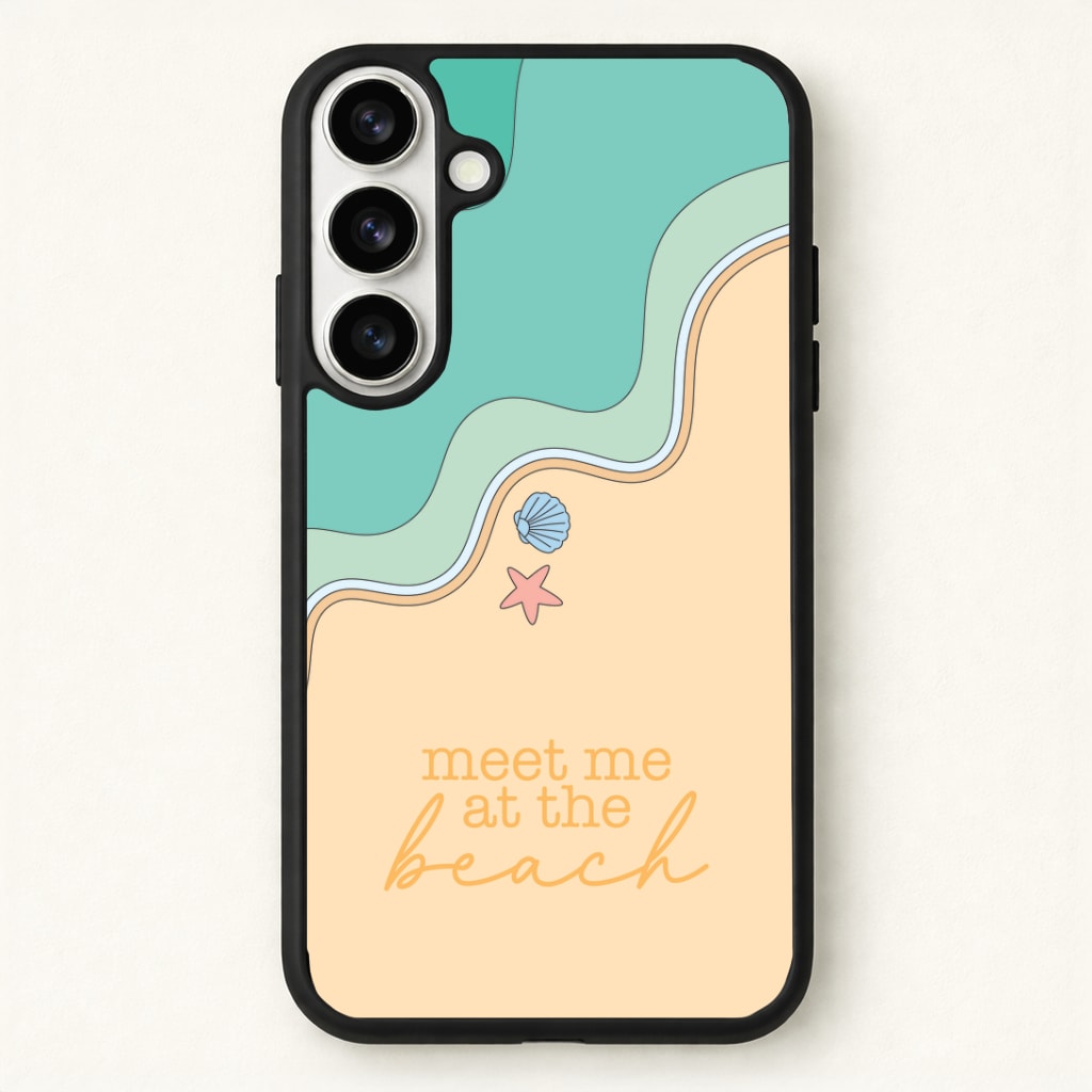 Meet Me At The Beach - Summer Phone Case for Galaxy S26 Plus
