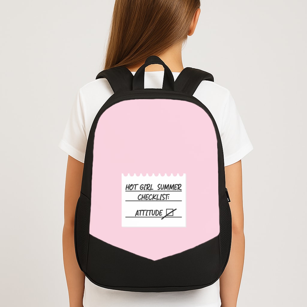 Hot Girl Summer Checklist - Summer Backpack
