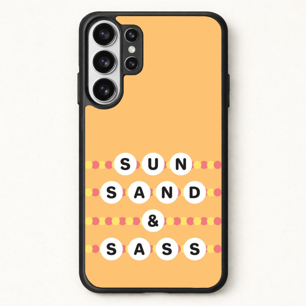 Sun, Sand And Sass Phone Case for Galaxy S26 Ultra