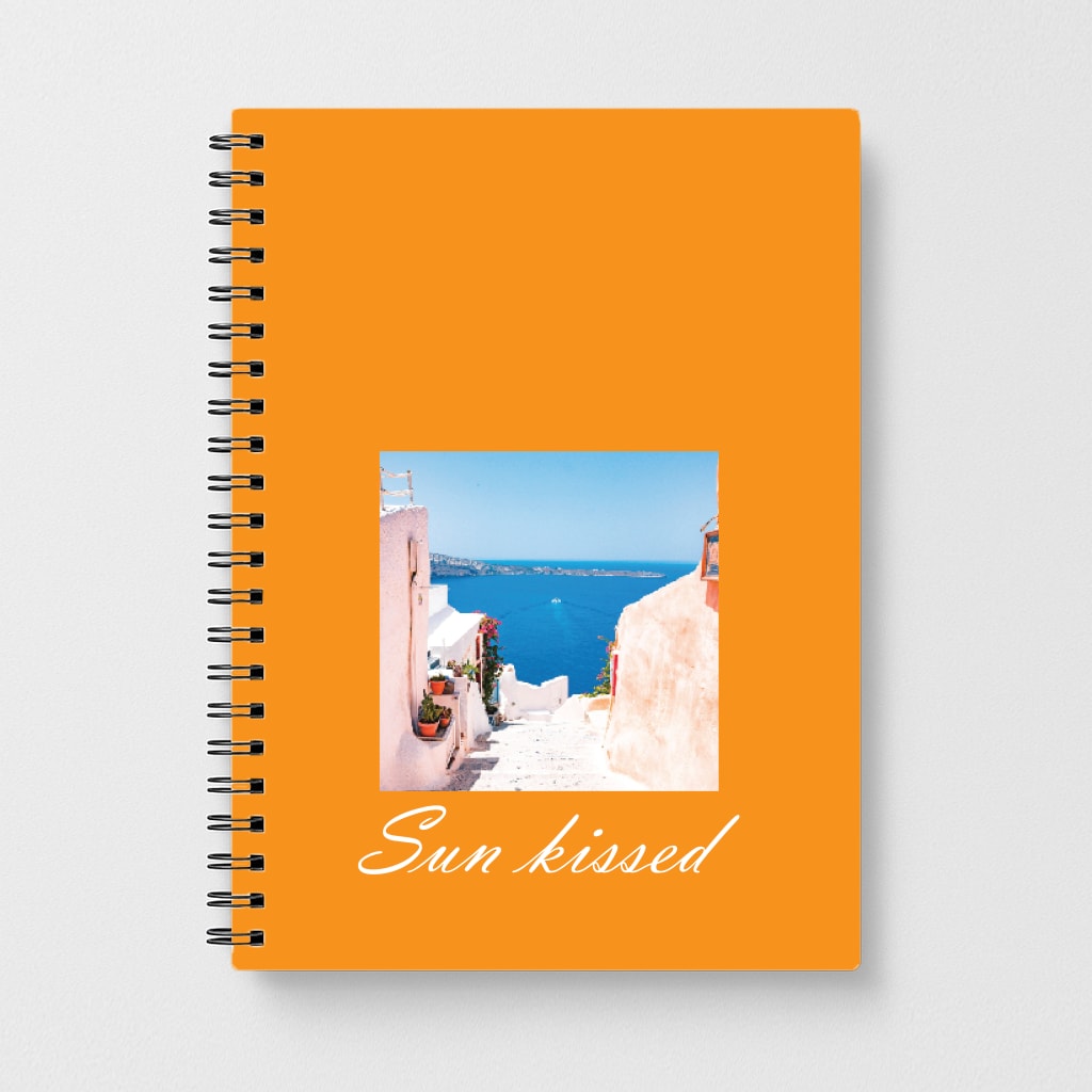 Sun Kissed Landscape Notebook