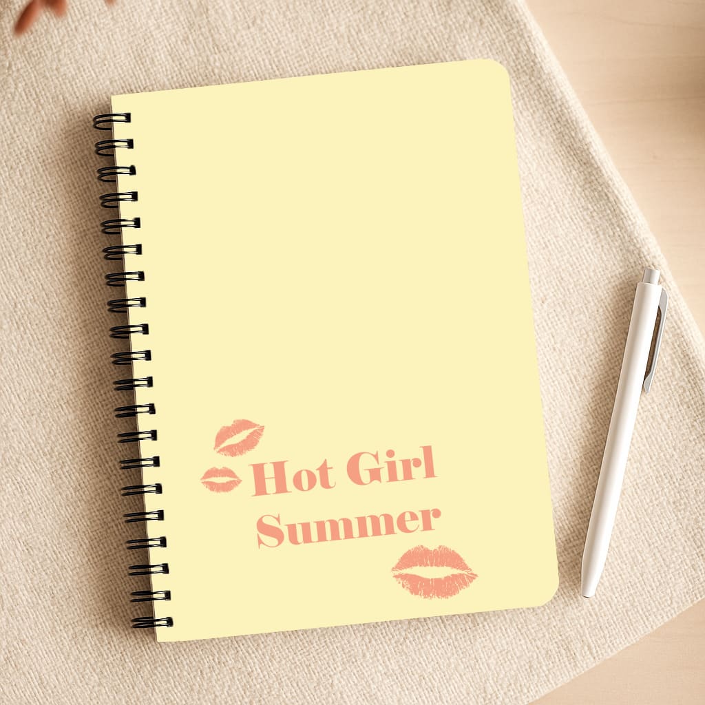 Hot Girl Summer Kisses Notepad