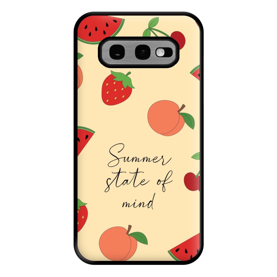 Summer State Of Mind Fruits Pattern Phone Case for Galaxy S10e