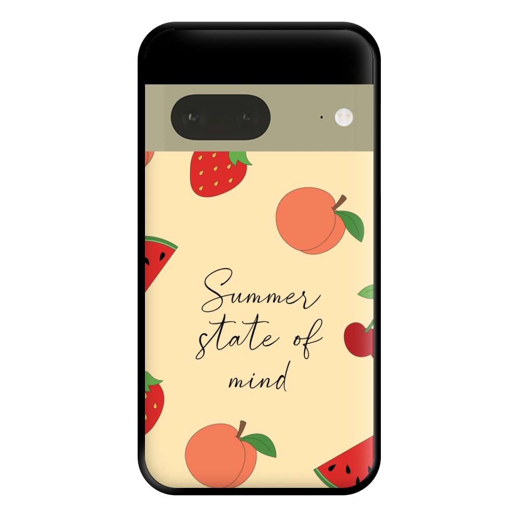 Summer State Of Mind Fruits Pattern Phone Case for Google Pixel 7a
