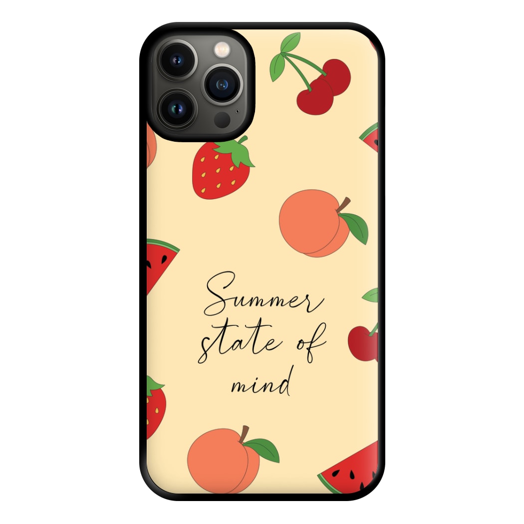 Summer State Of Mind Fruits Pattern Phone Case for iPhone 13