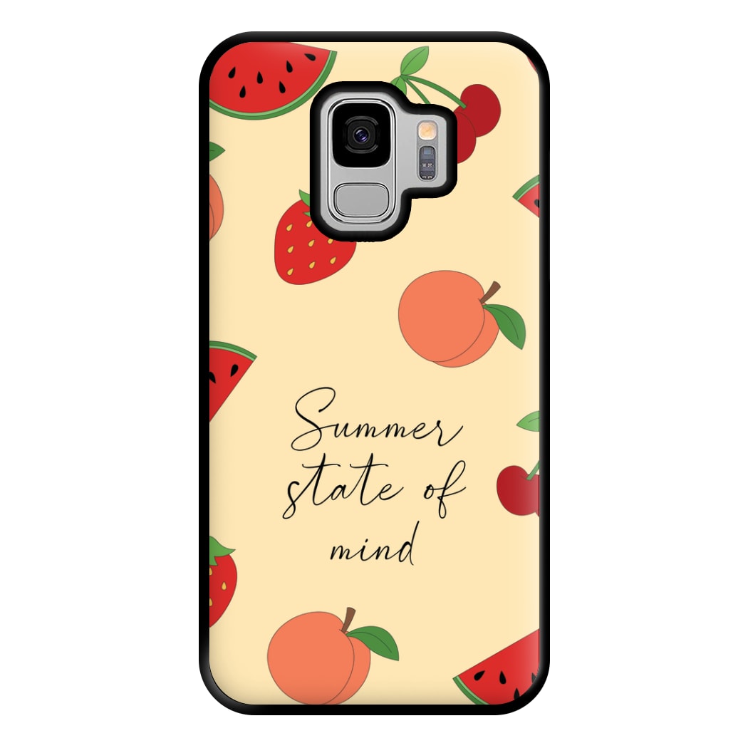 Summer State Of Mind Fruits Pattern Phone Case for Galaxy S9 Plus