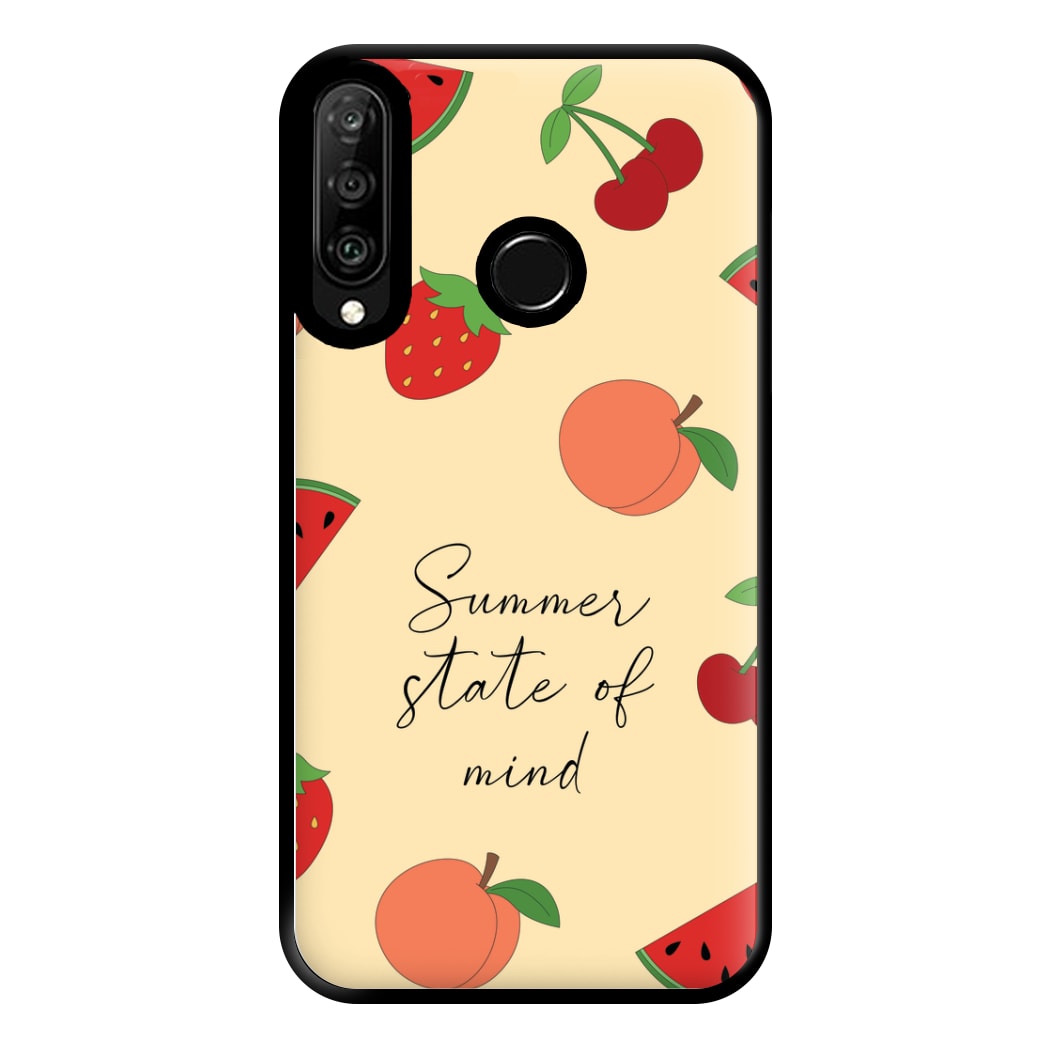 Summer State Of Mind Fruits Pattern Phone Case for Huawei P30 Lite