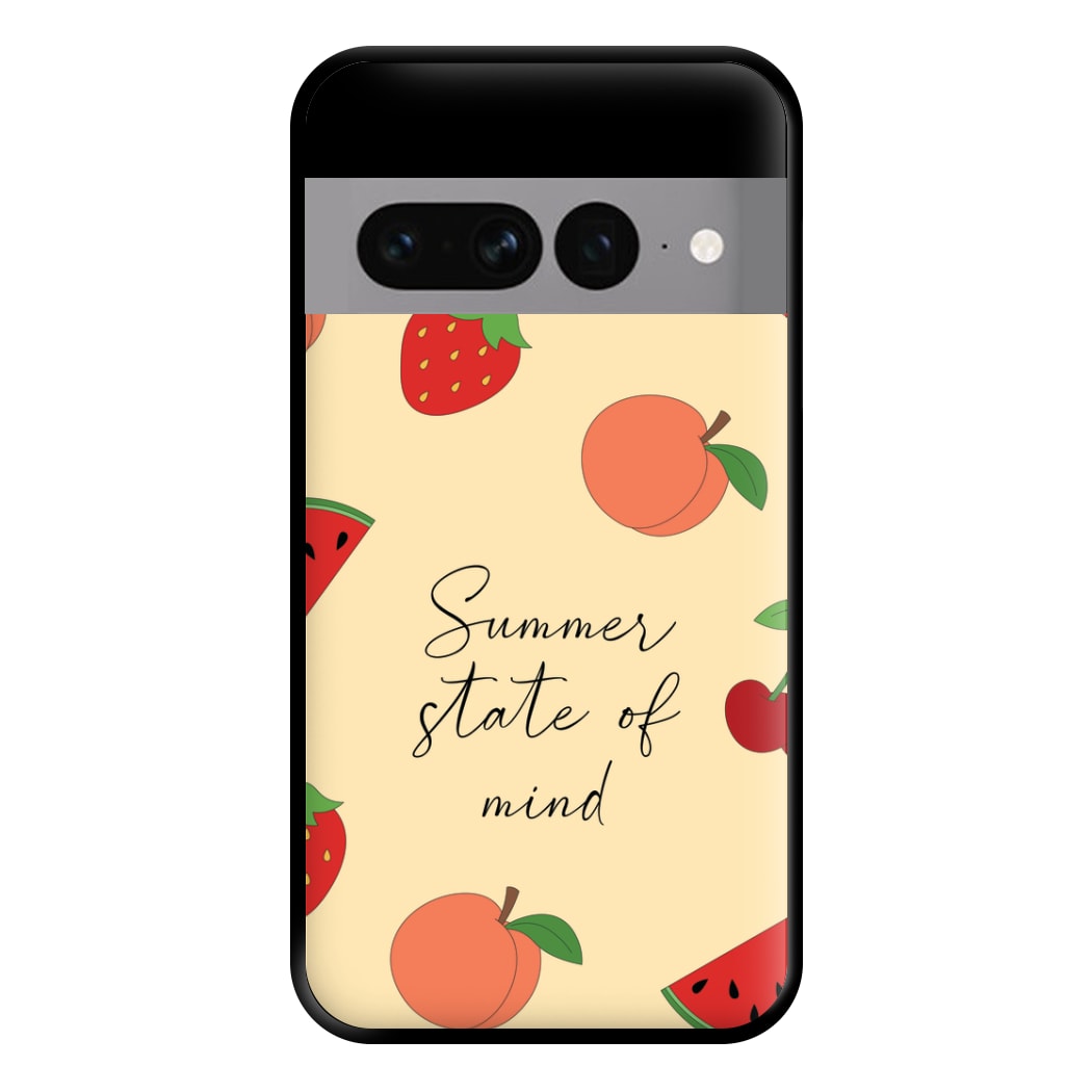 Summer State Of Mind Fruits Pattern Phone Case for Google Pixel 7 Pro
