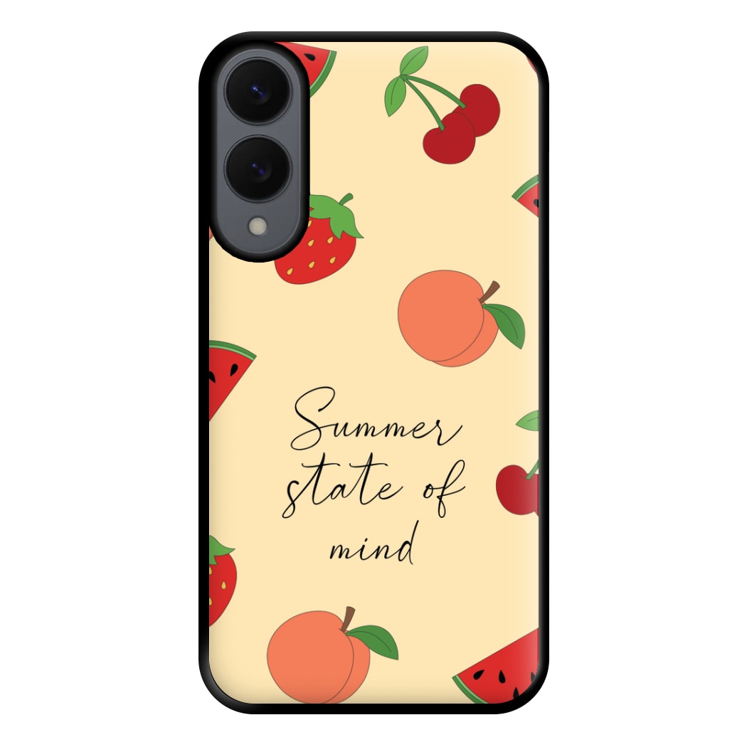 Summer State Of Mind Fruits Pattern Phone Case for Galaxy S25 Edge
