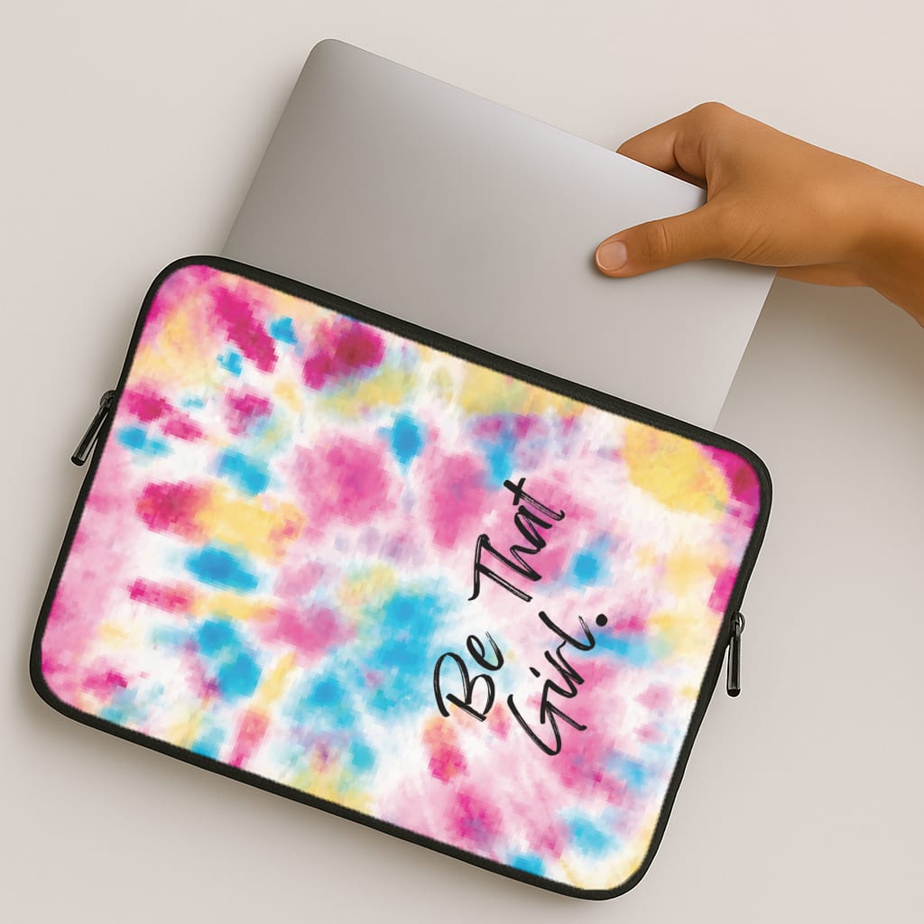 Tie Die Be That Girl MacBook Case
