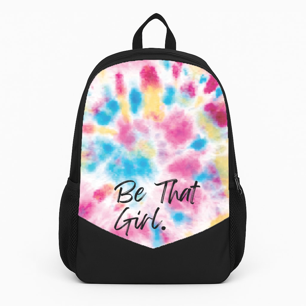 Tie Die Be That Girl Large Backpack