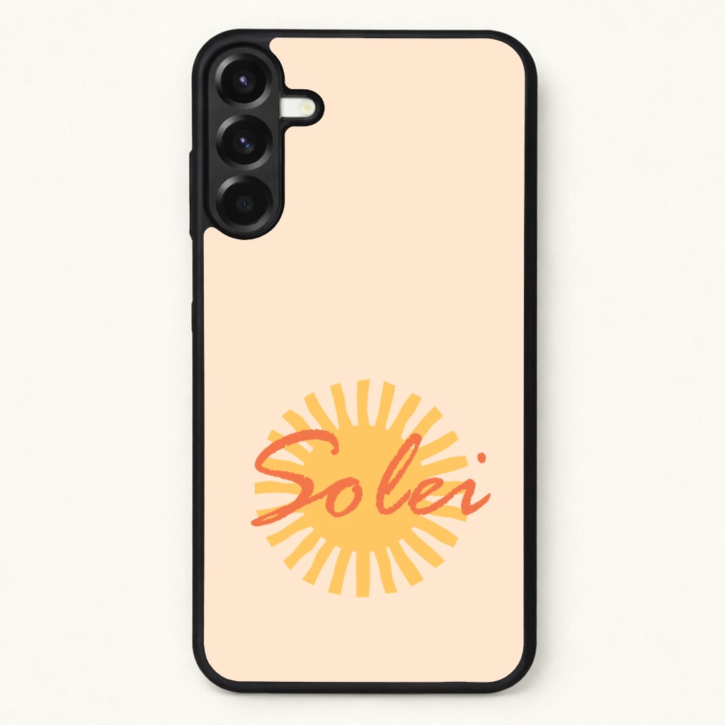 Abstract Sun Solei Phone Case for Galaxy A37