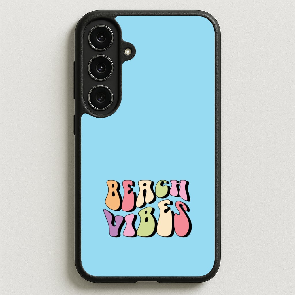Pastel Beach Vibes Phone Case for Galaxy S25FE