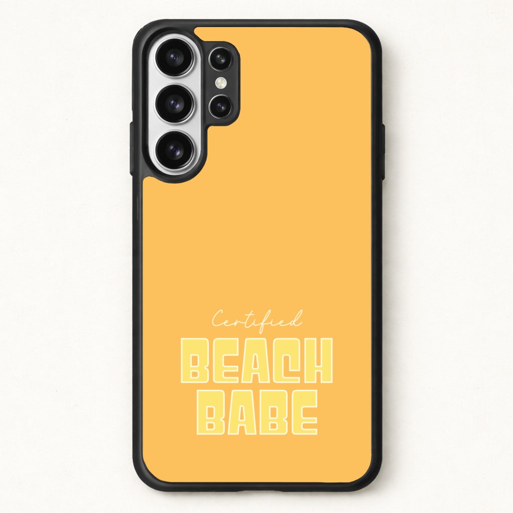 Certified Beach Babe Phone Case for Galaxy S26 Ultra