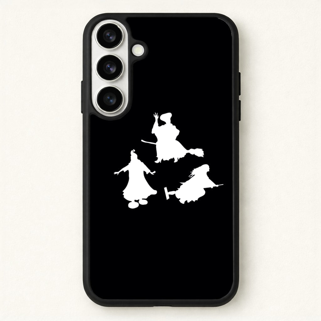 Witches Outline - Hocus Halloween Phone Case for Galaxy S26 Plus