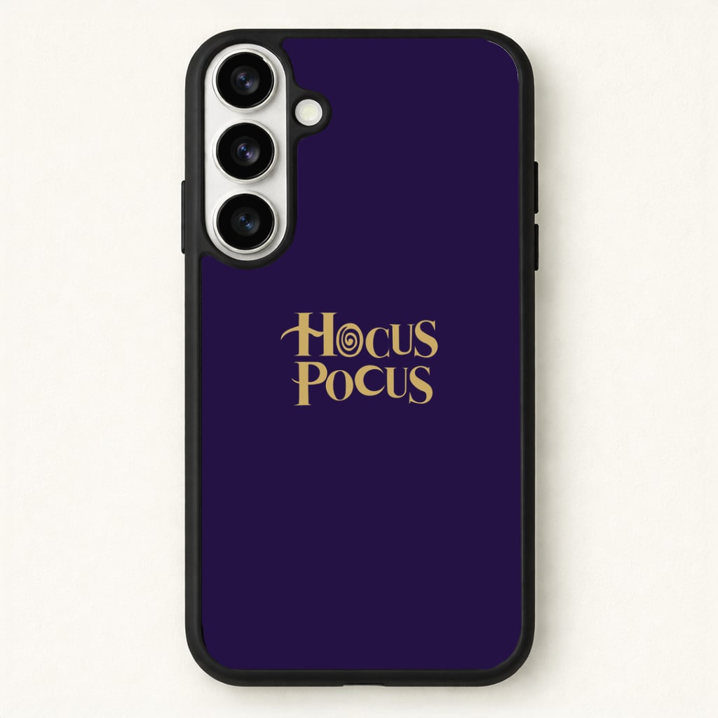 Text - Hocus Halloween Phone Case for Galaxy S26 Plus