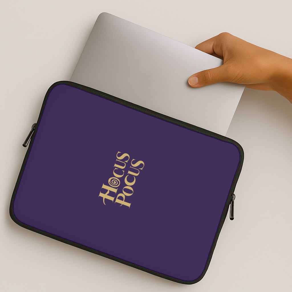 Text - Hocus Halloween MacBook Case