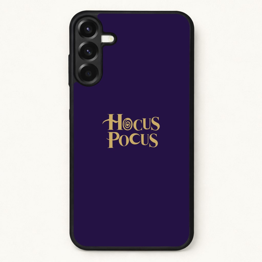 Text - Hocus Halloween Phone Case for Galaxy A57