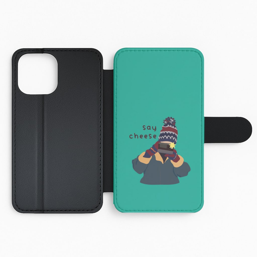 Say Cheese Flip Phone Case