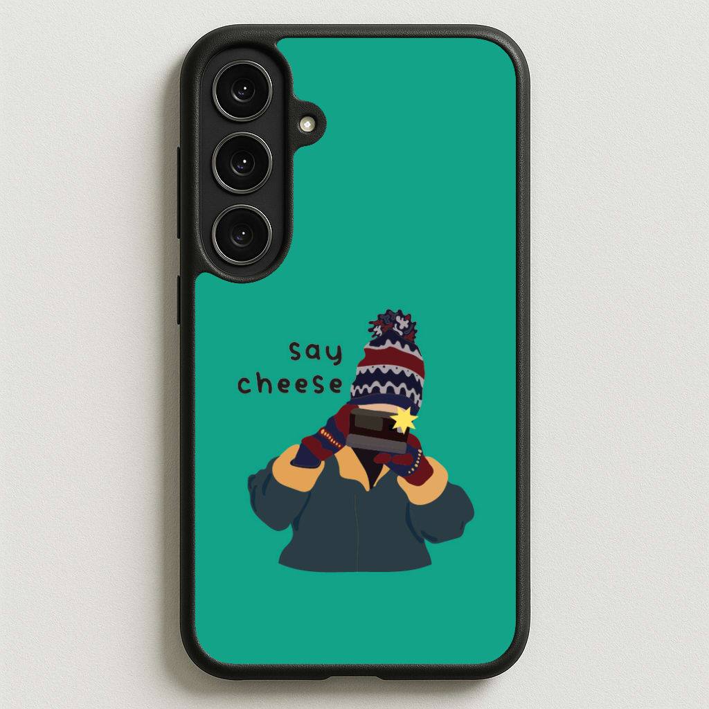 Say Cheese Phone Case for Galaxy S25FE