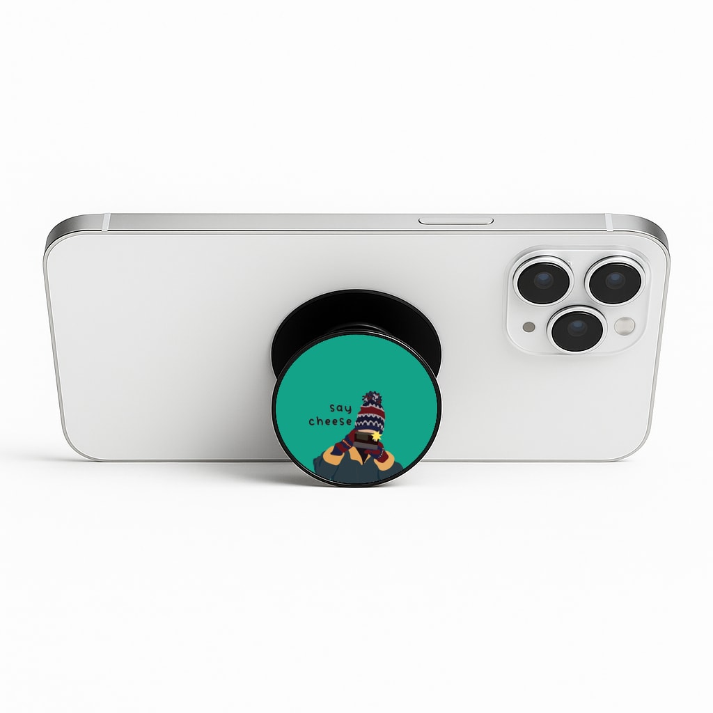 Say Cheese Phone Stand