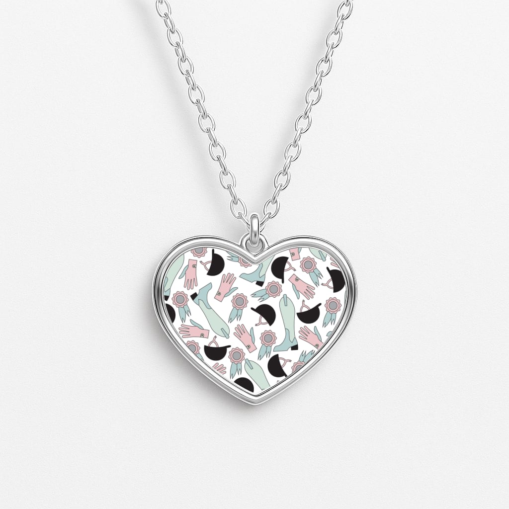 Clothing Patterns - Horses Heart Necklace