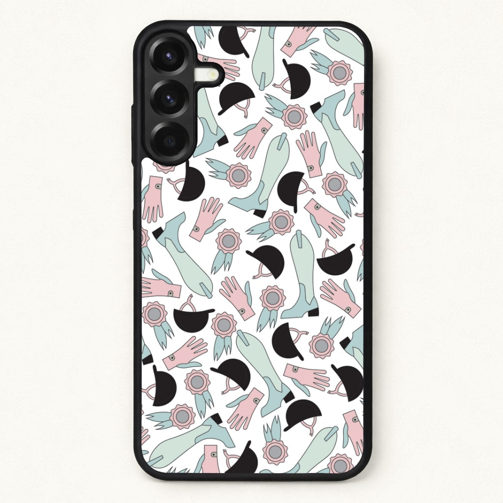 Clothing Patterns - Horses Phone Case for Galaxy A57