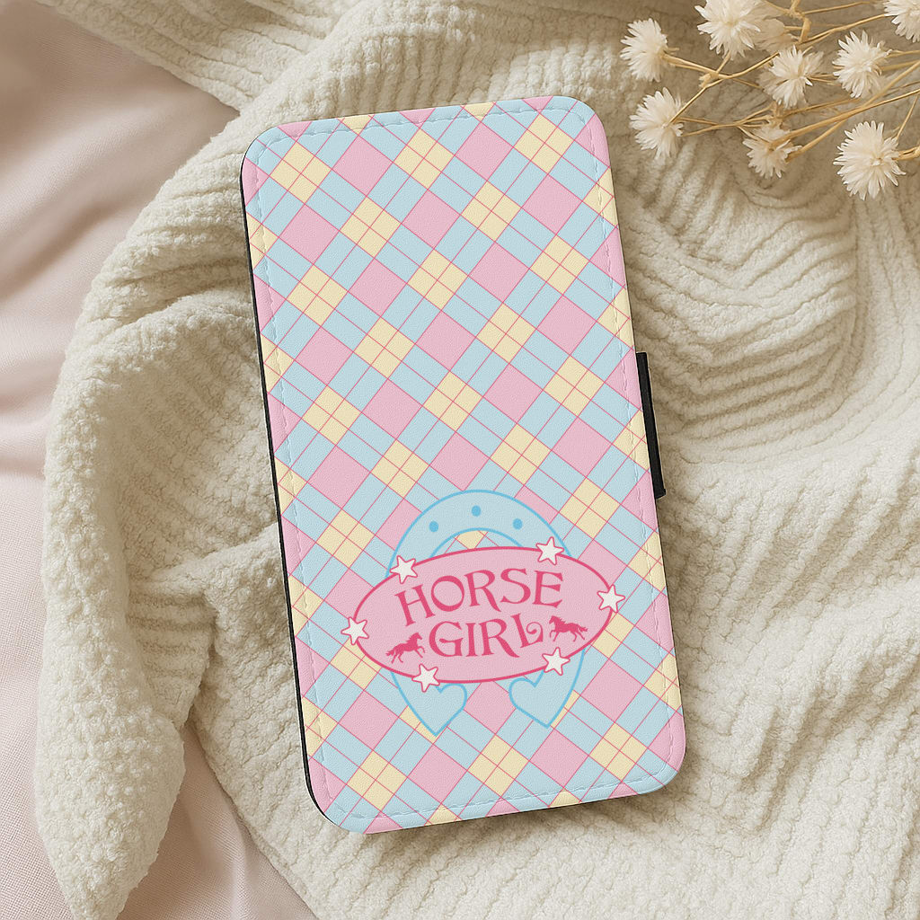 Horse Girl - Horses Wallet Phone Case
