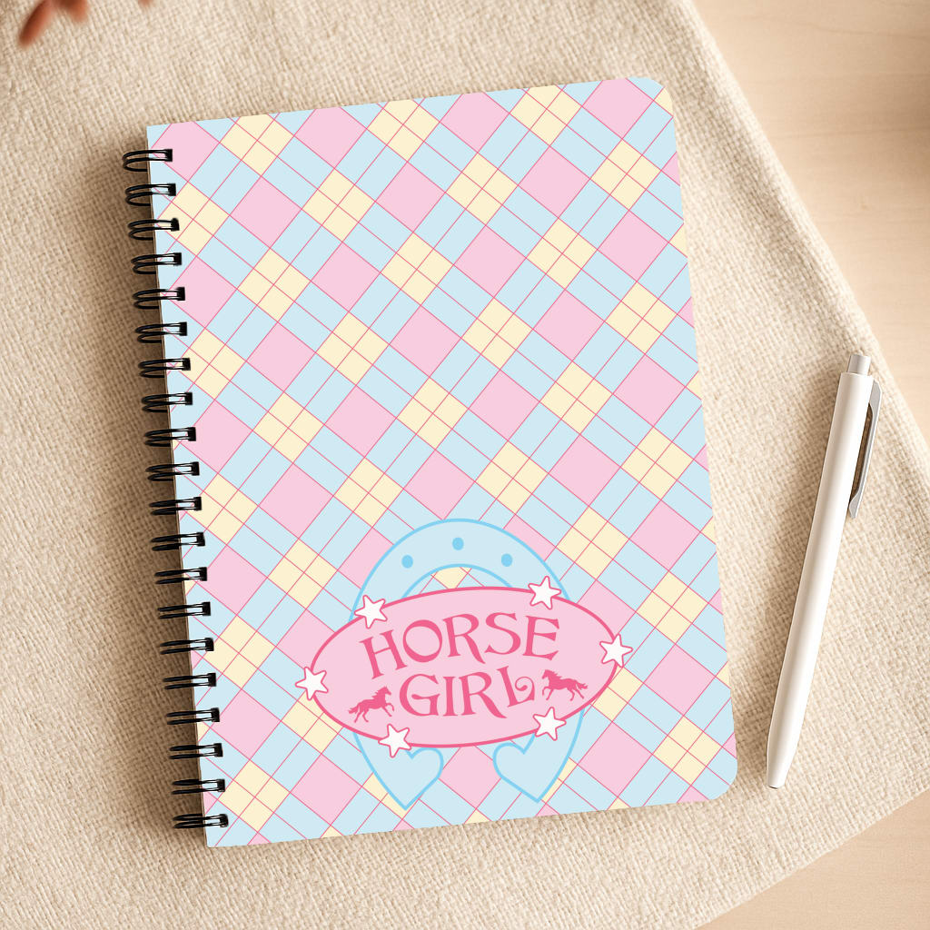 Horse Girl - Horses Notepad