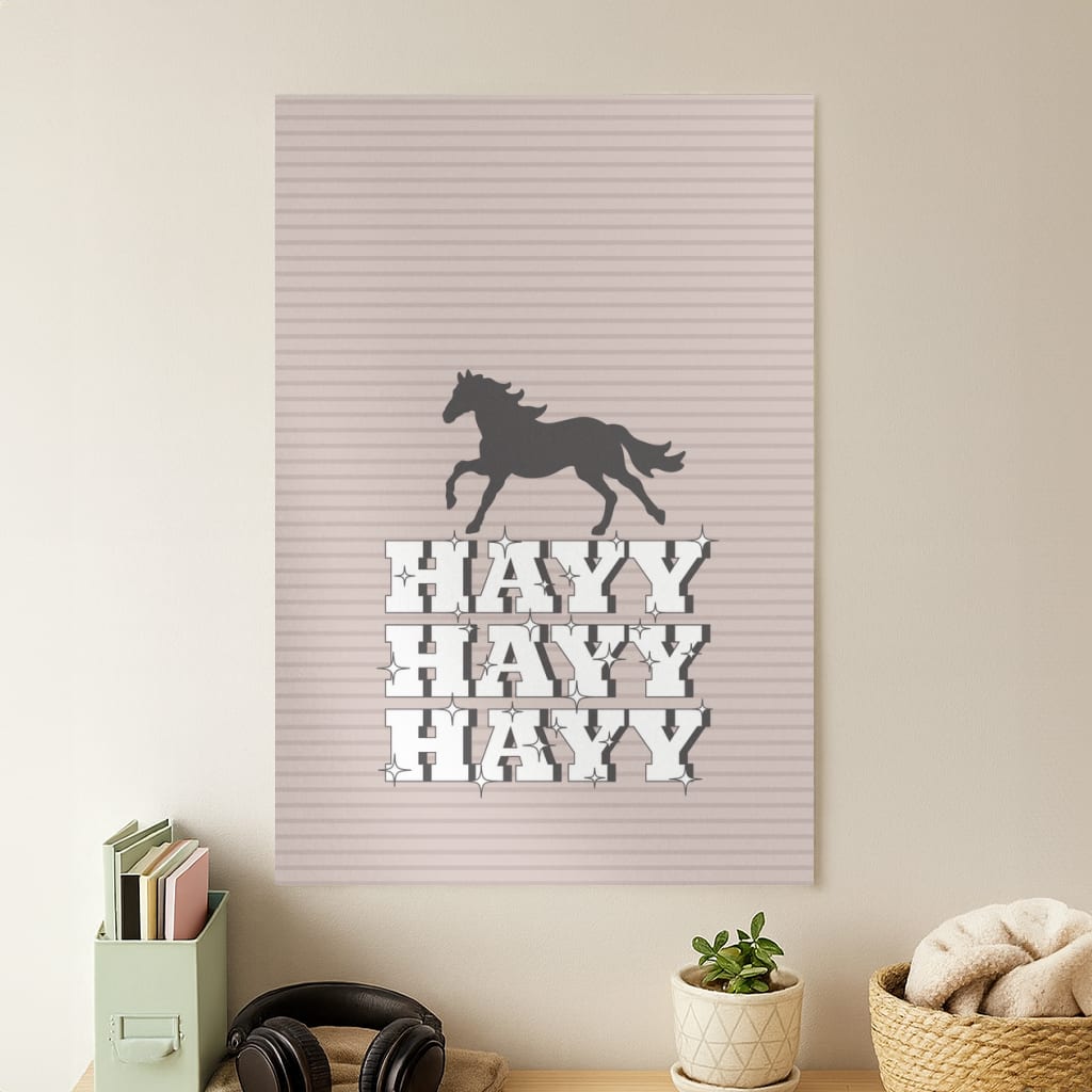 Hayy Hayy Hayy - Horses Poster