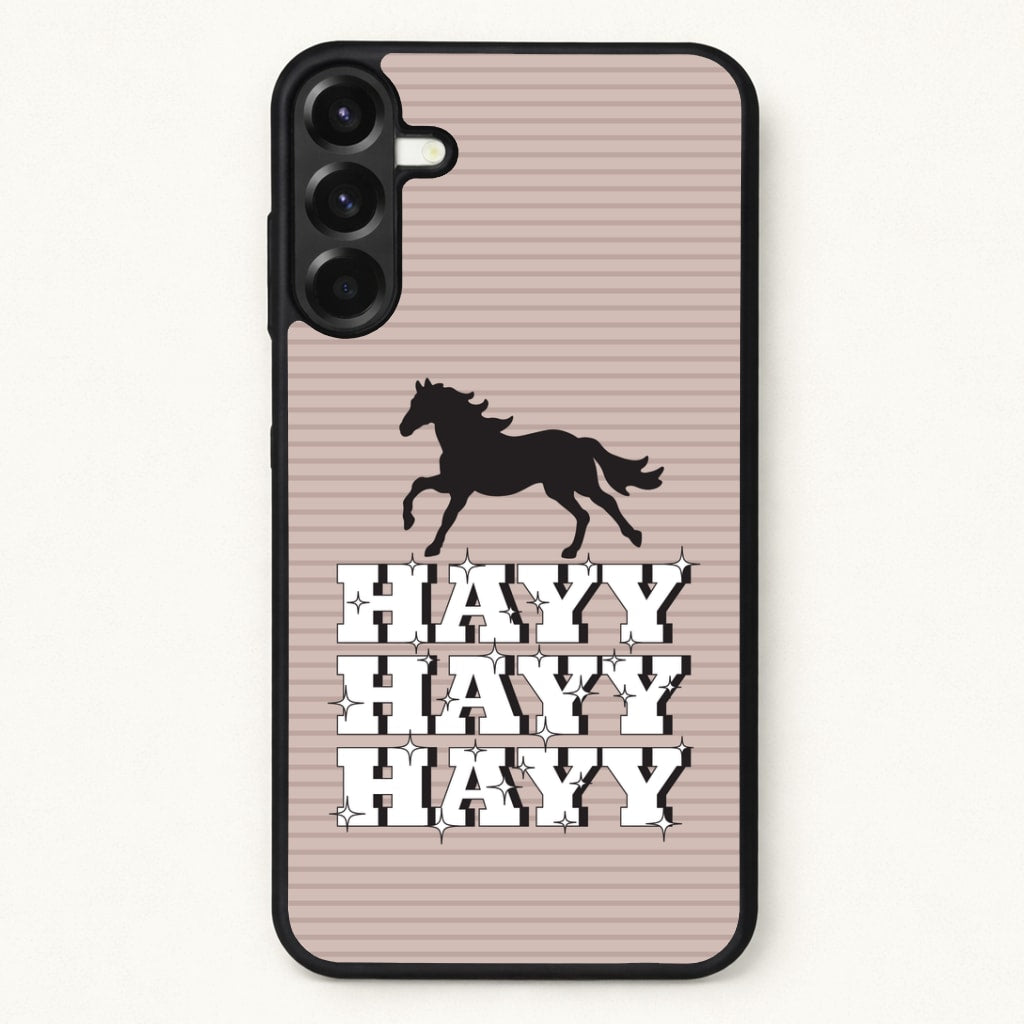 Hayy Hayy Hayy - Horses Phone Case for Galaxy A17